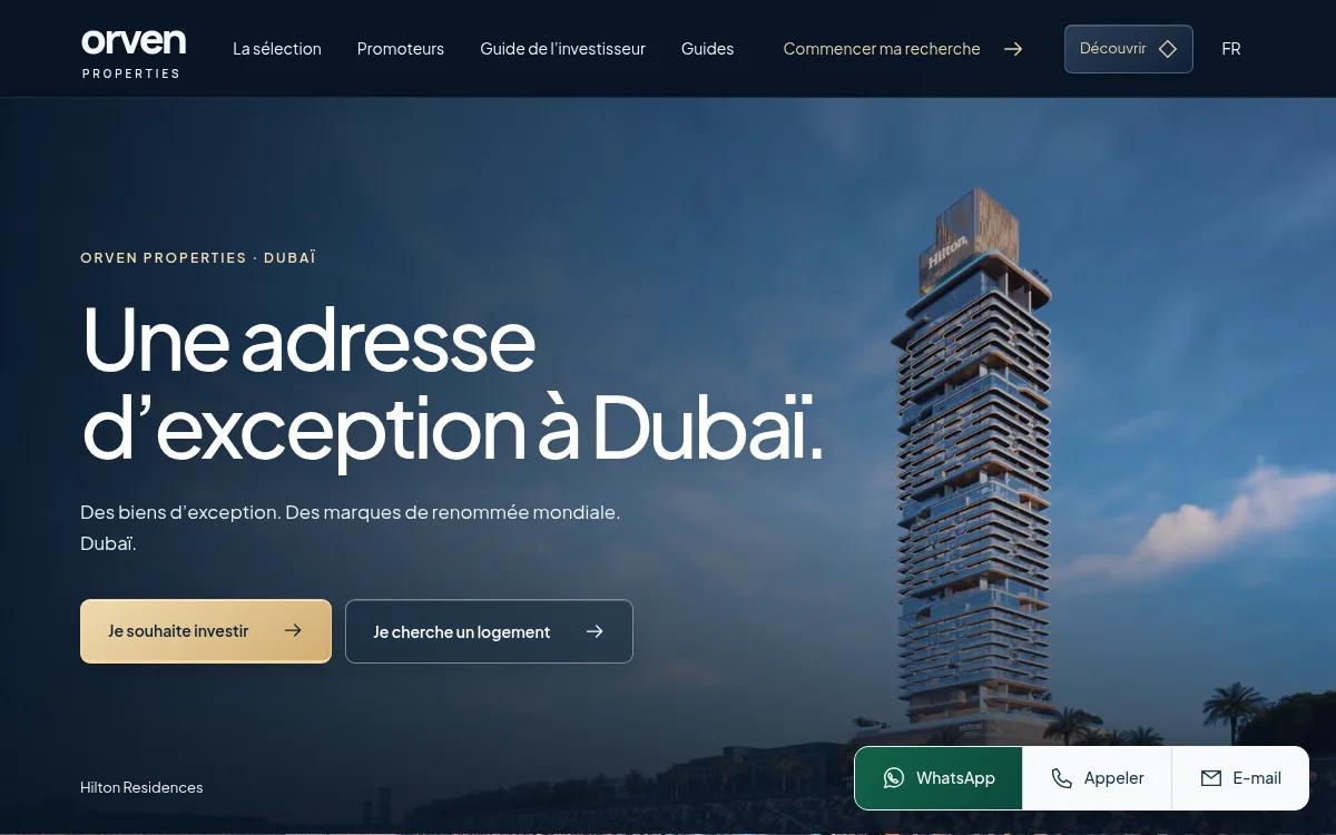 Orven Properties — Real estate · Dubai